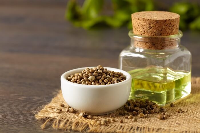 hemp oil and seeds